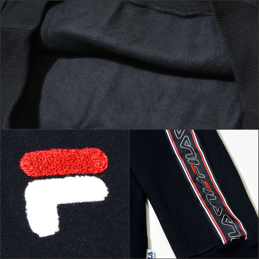 FILA フィラ プルオーバーパーカー メンズ スウェット フリース 裏起毛 大きいサイズ 2018秋冬 新作