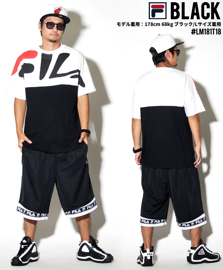 FILA フィラ Tシャツ メンズ 半袖 おしゃれ ブランド MindblowerロゴT LM181T18 日本未発売