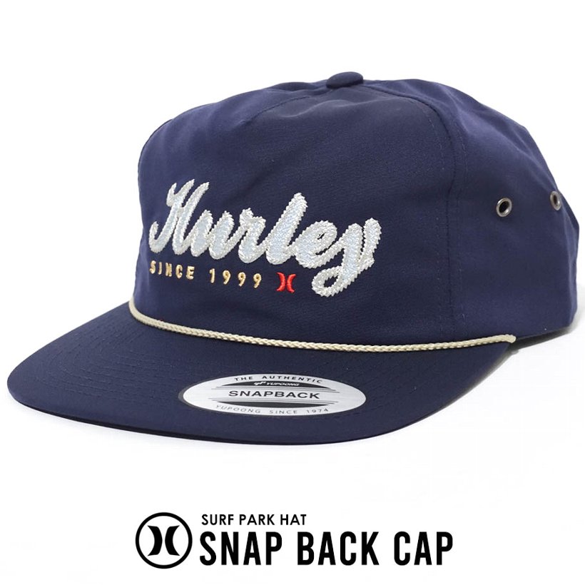 Hurley ハーレー キャップ メンズ ブランド おしゃれ コーデ 帽子 CQ8653 紺 USモデル 2020夏 新作