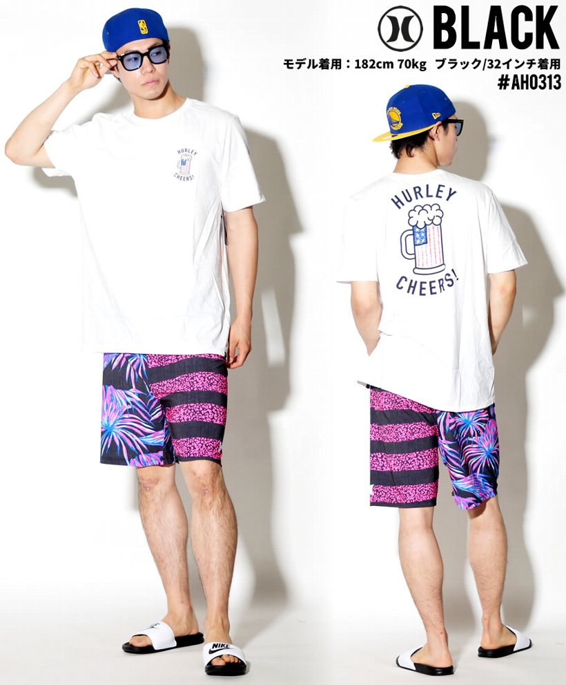 Hurley ハーレー ボードショーツ 水着 メンズ サーフ系 ストリート系 スケーター ファッション Ah0313 Hadt003