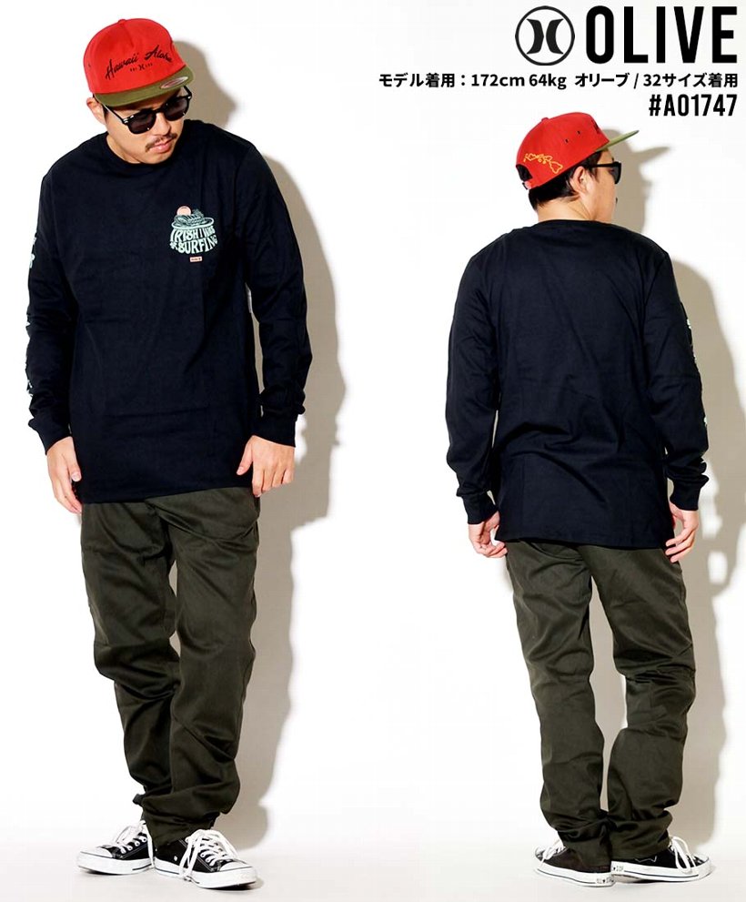 Hurley ハーレー ドライフィットワーカー メンズ ロング AO1747 2020春 新作