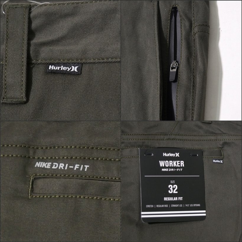 Hurley ハーレー ドライフィットワーカー メンズ ロング AO1747 2020春 新作