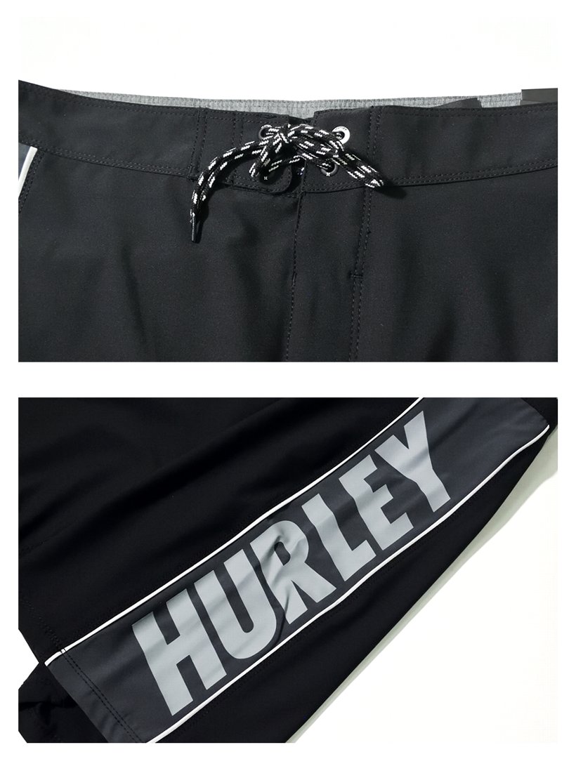 Hurley ハーレー 水着 スイムパンツ メンズ ブラック サーフ系 ストリート ファッション Phantom Fastlane 18 Cj5101
