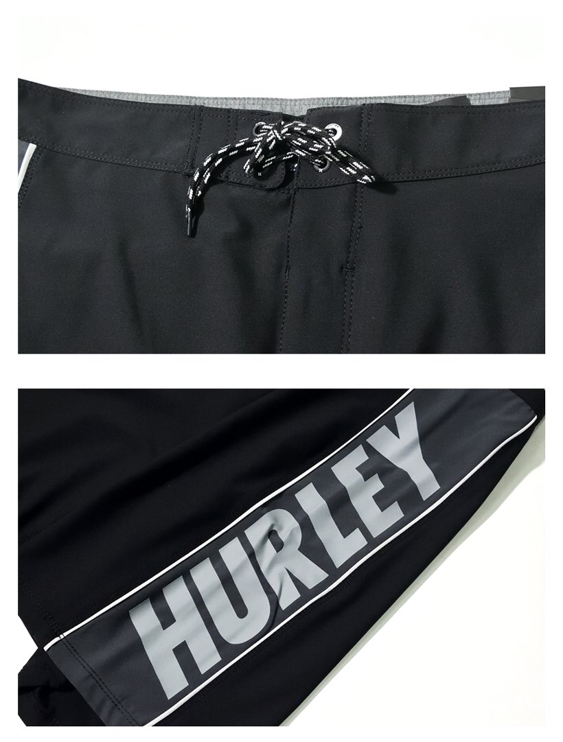 Hurley ハーレー サーフパンツ メンズ 水着 Phantom Fastlane CJ5101 黒 USモデル 2020夏 新作