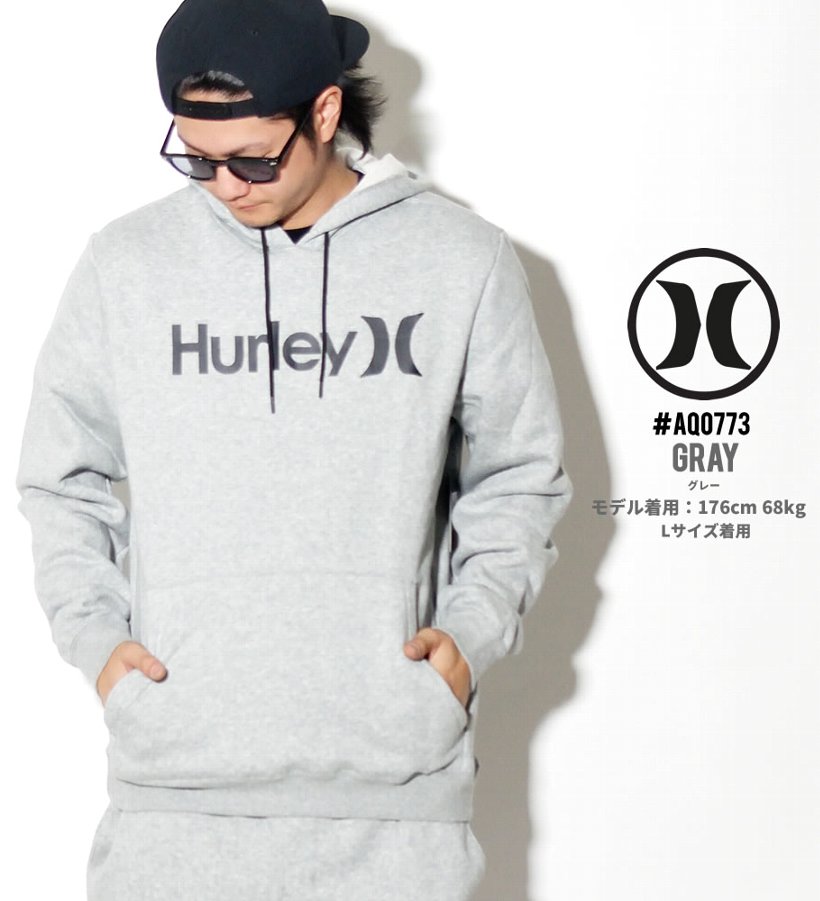 Hurley ハーレー プルオーバーパーカー メンズ スエット AQ0773 USモデル 2019春 新作