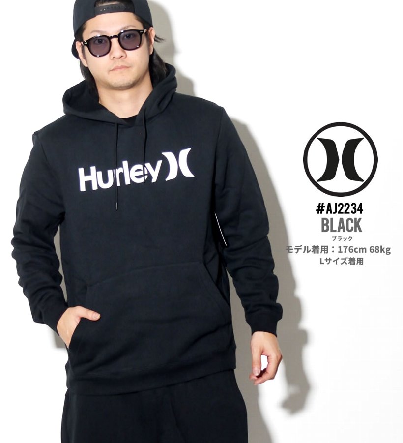 Hurley ハーレー プルオーバーパーカー メンズ スエット AQ0773 USモデル 2019春 新作