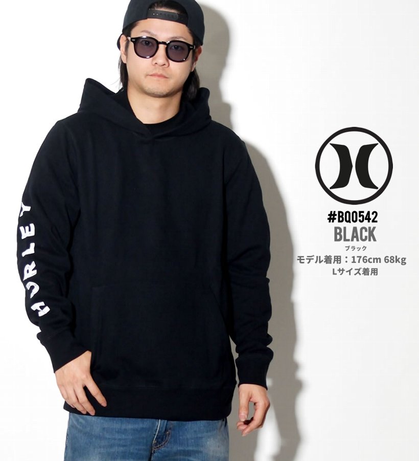 Hurley ハーレー プルオーバーパーカー メンズ スエット BQ0542 USモデル 2019春 新作