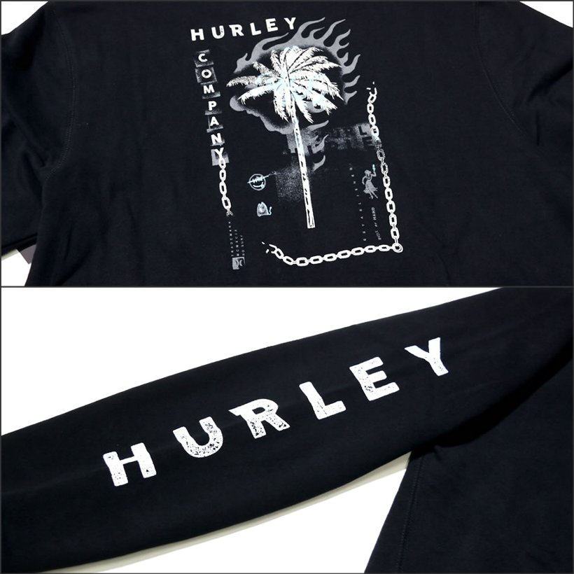 Hurley ハーレー プルオーバーパーカー メンズ スエット BQ0542 USモデル 2019春 新作