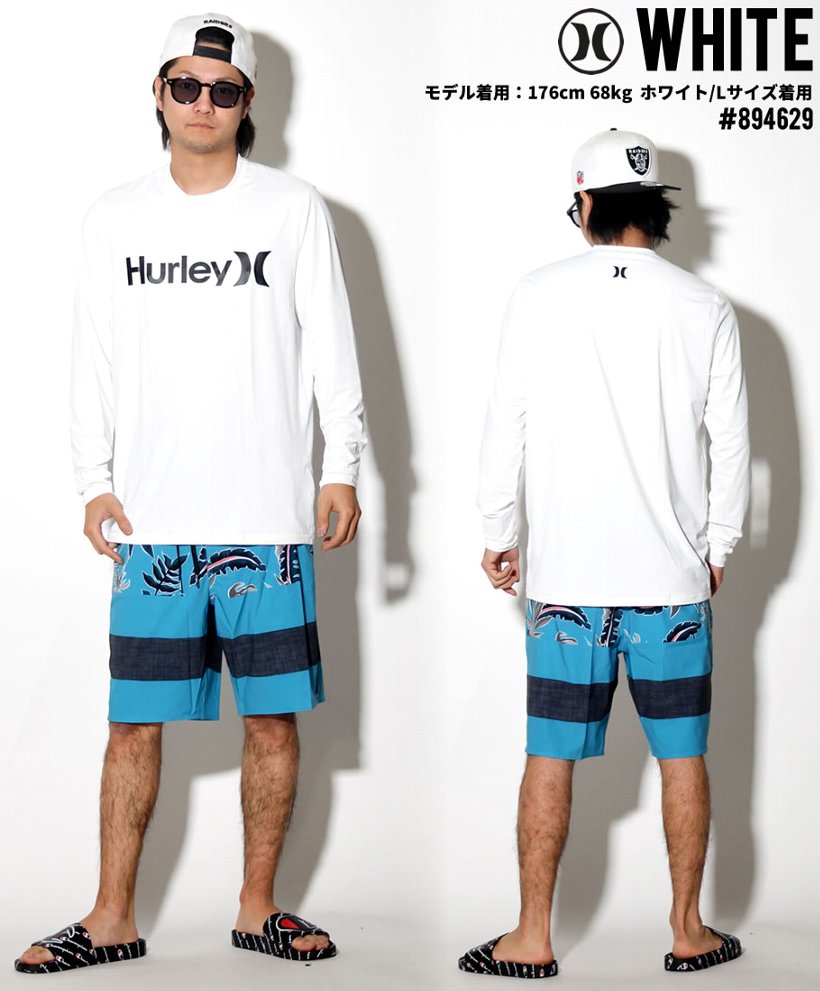 Hurley ハーレー ラッシュガード Tシャツ メンズ 長袖 894629