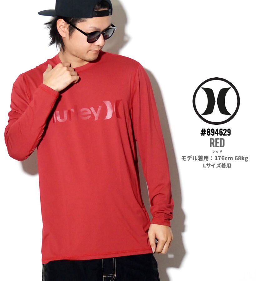Hurley ハーレー ラッシュガード Tシャツ メンズ 長袖 894629