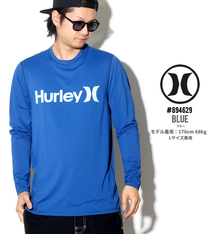 Hurley ハーレー ラッシュガード Tシャツ メンズ 長袖 894629