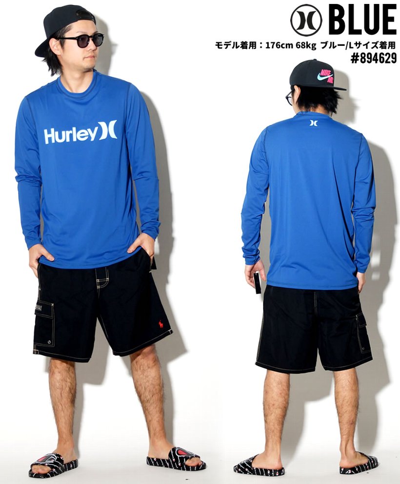 Hurley ハーレー ラッシュガード Tシャツ メンズ 長袖 894629