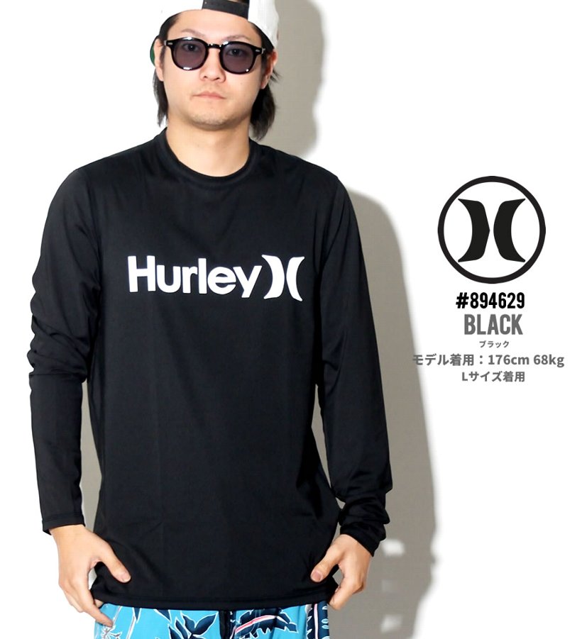 Hurley ハーレー ラッシュガード Tシャツ メンズ 長袖 894629
