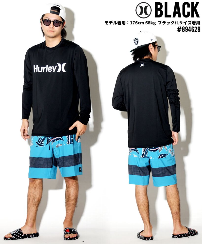 Hurley ハーレー ラッシュガード Tシャツ メンズ 長袖 894629