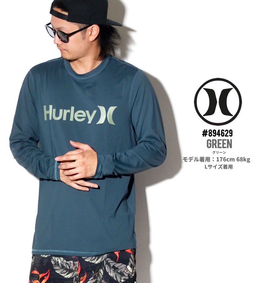 Hurley ハーレー ラッシュガード Tシャツ メンズ 長袖 894629