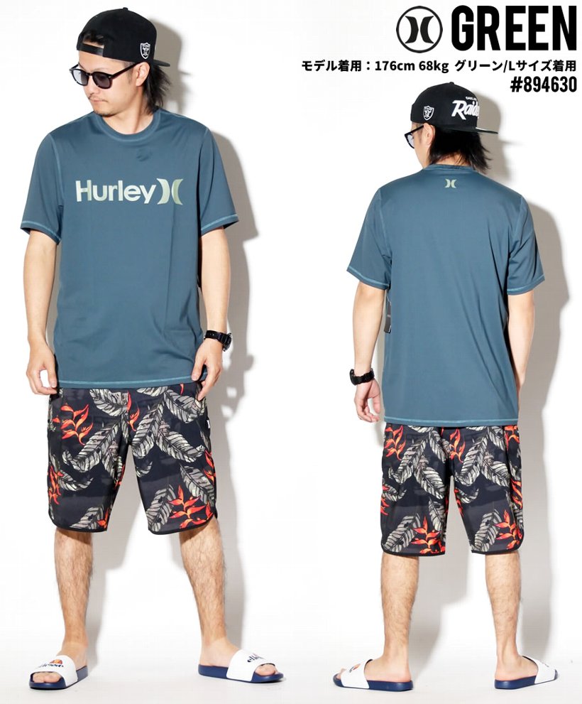 Hurley ハーレー ラッシュガード Tシャツ メンズ 半袖 894630