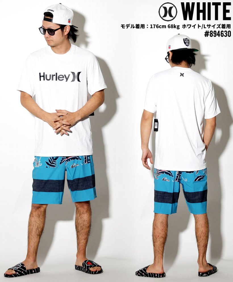 Hurley ハーレー ラッシュガード Tシャツ メンズ 半袖 894630
