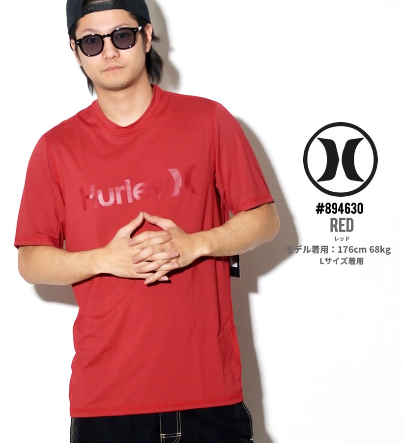 Hurley ハーレー ラッシュガード Tシャツ メンズ 半袖 894630