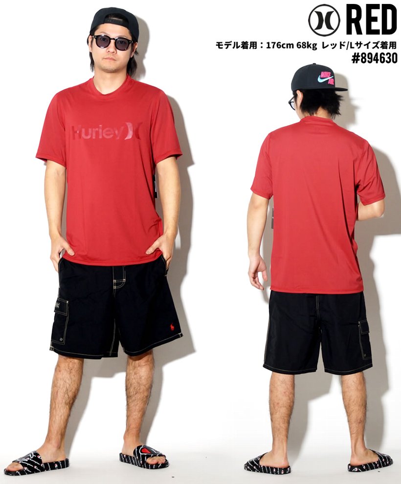 Hurley ハーレー ラッシュガード Tシャツ メンズ 半袖 894630