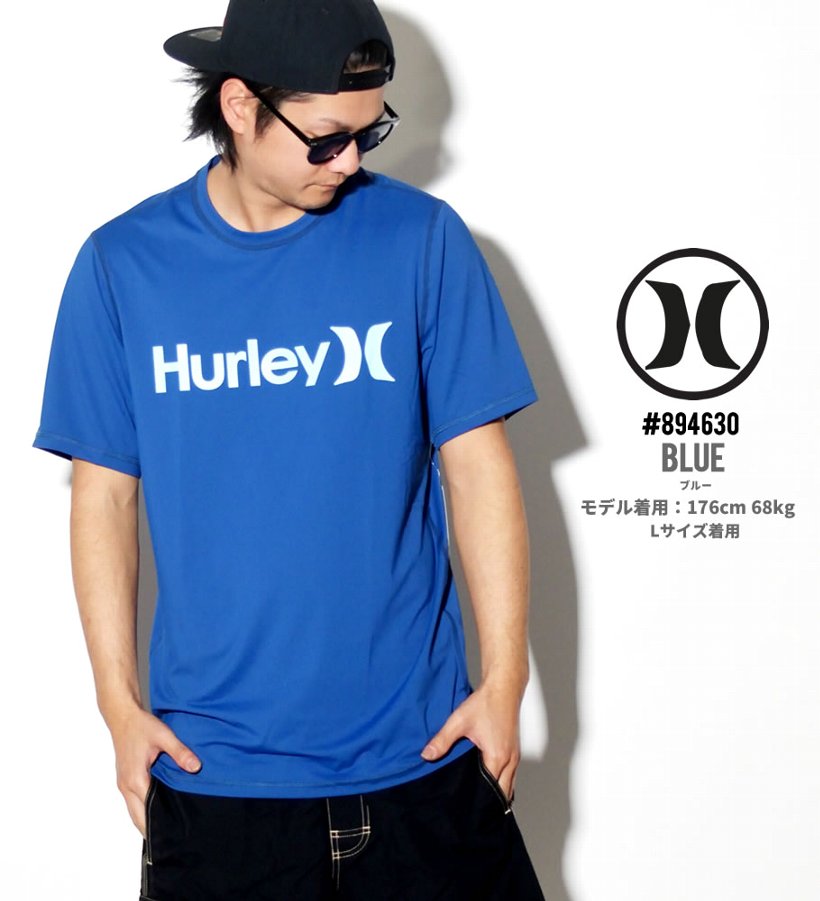 Hurley ハーレー ラッシュガード Tシャツ メンズ 半袖 894630