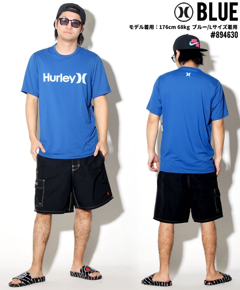 Hurley ハーレー ラッシュガード Tシャツ メンズ 半袖 894630