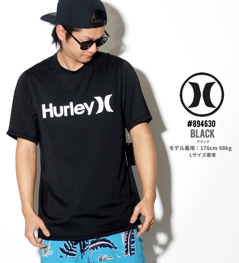 Hurley ハーレー ラッシュガード Tシャツ メンズ 半袖 894630