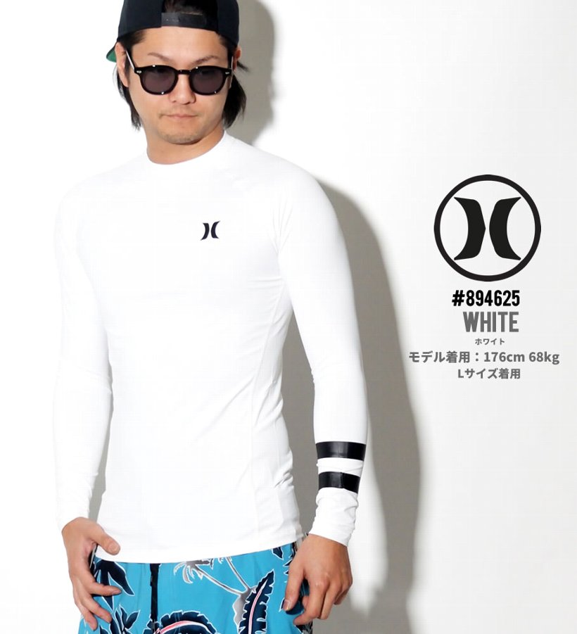 Hurley Pro ハーレー プロ ライト ラッシュガード UPF50+ サーフTシャツ メンズ 長袖 894625 USモデル 2019春 新作
