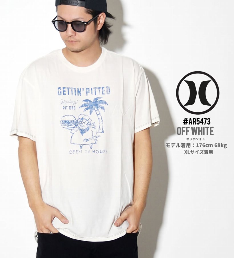 Hurley ハーレー Tシャツ メンズ 半袖 AR5473 USモデル 2019春 新作
