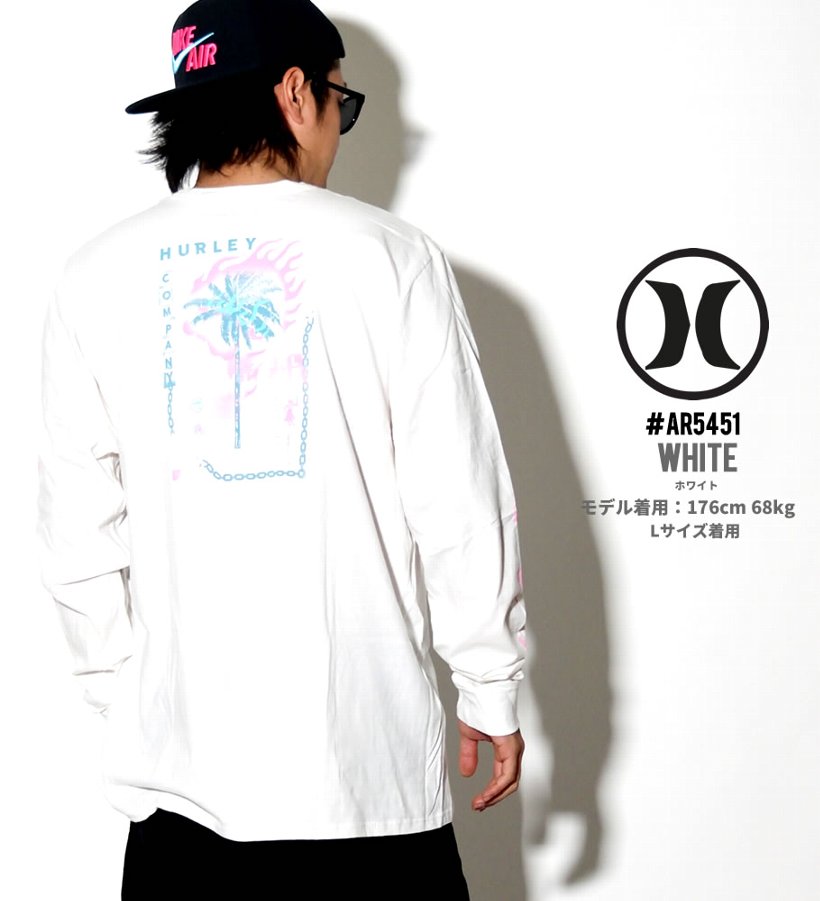 Hurley ハーレー Tシャツ メンズ 長袖 ロンT AR5451 USモデル 2019春 新作