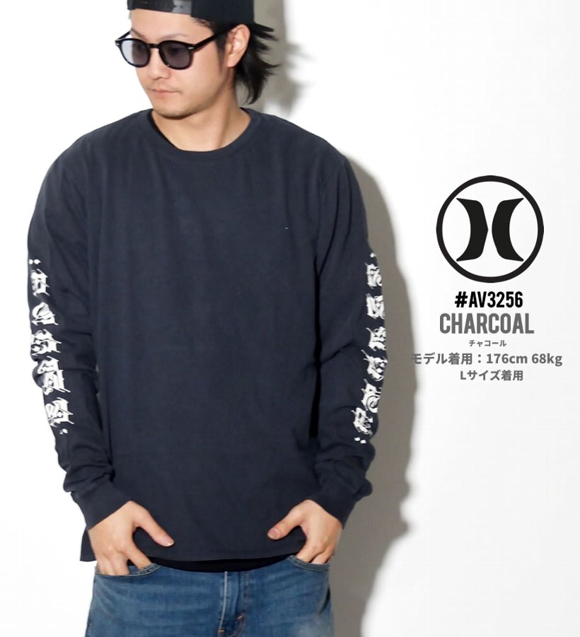 Hurley ハーレー Tシャツ メンズ 長袖 ロンT AV3256 USモデル 2019春 新作