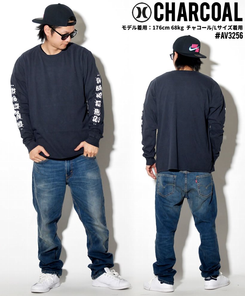 Hurley ハーレー Tシャツ メンズ 長袖 ロンT AV3256 USモデル 2019春 新作