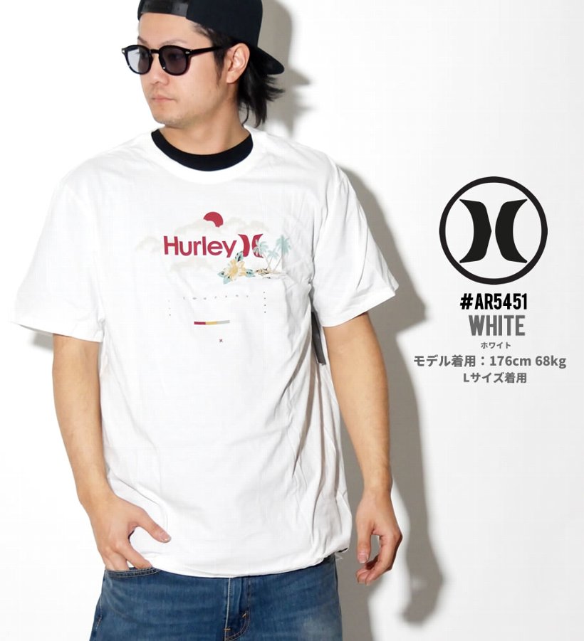 Hurley ハーレー Tシャツ メンズ 半袖 AR5465 USモデル 2019春 新作