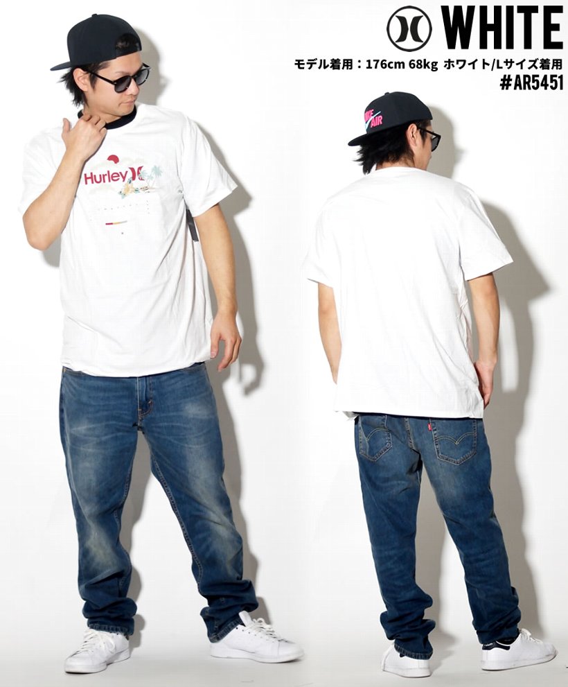 Hurley ハーレー Tシャツ メンズ 半袖 AR5465 USモデル 2019春 新作