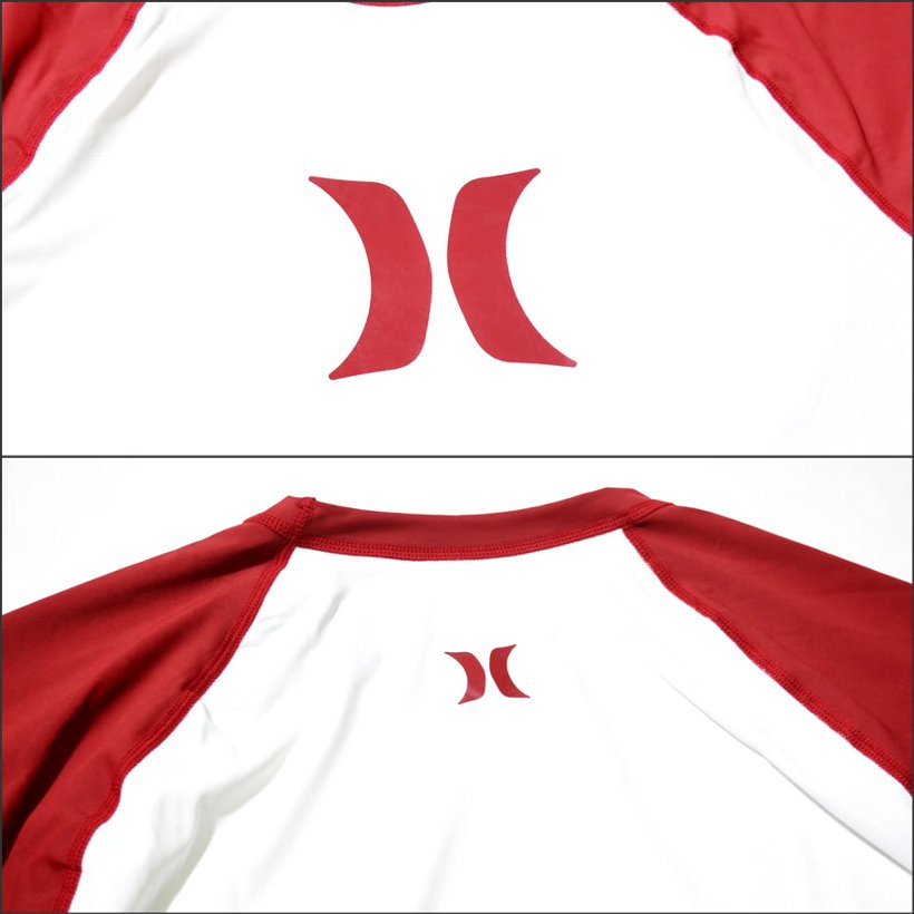 Hurley ハーレー サーフTシャツ メンズ 水着 半袖 ラグラン 933764 USモデル 2019春 新作