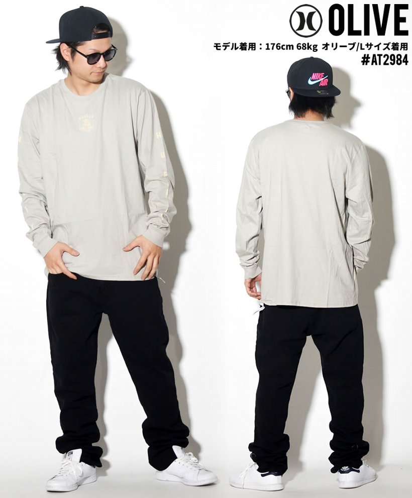 Hurley ハーレー Tシャツ メンズ 長袖 ロンT AR5450 USモデル 2019春 新作