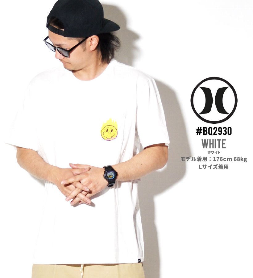 Hurley ハーレー 胸ポケ Tシャツ メンズ 半袖 プリント BQ2930 USモデル ストリート系 ヒップホップ スケーター ファッション 服 通販