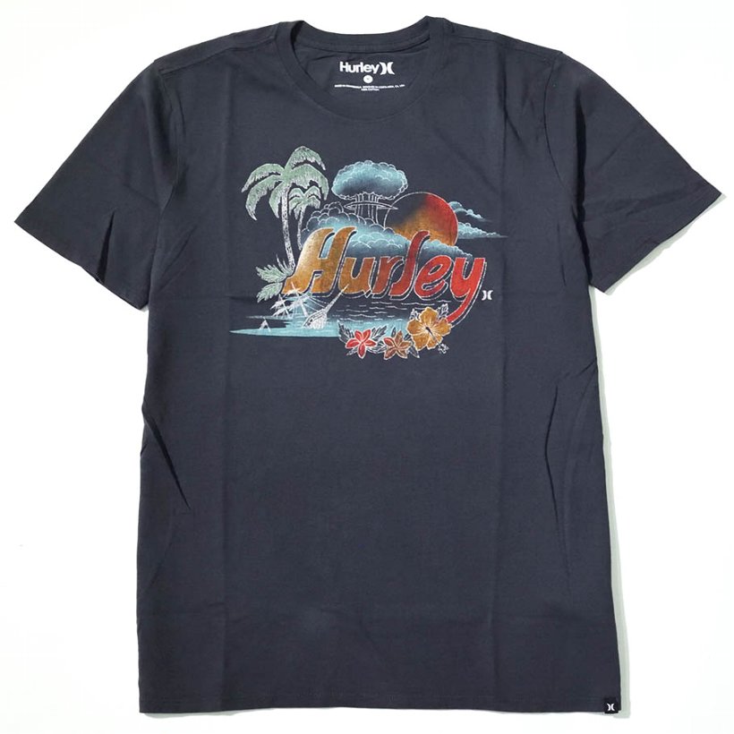 Hurley ハーレー Tシャツ メンズ 半袖 ブランド CQ8568 グレー USモデル 2020夏 新作