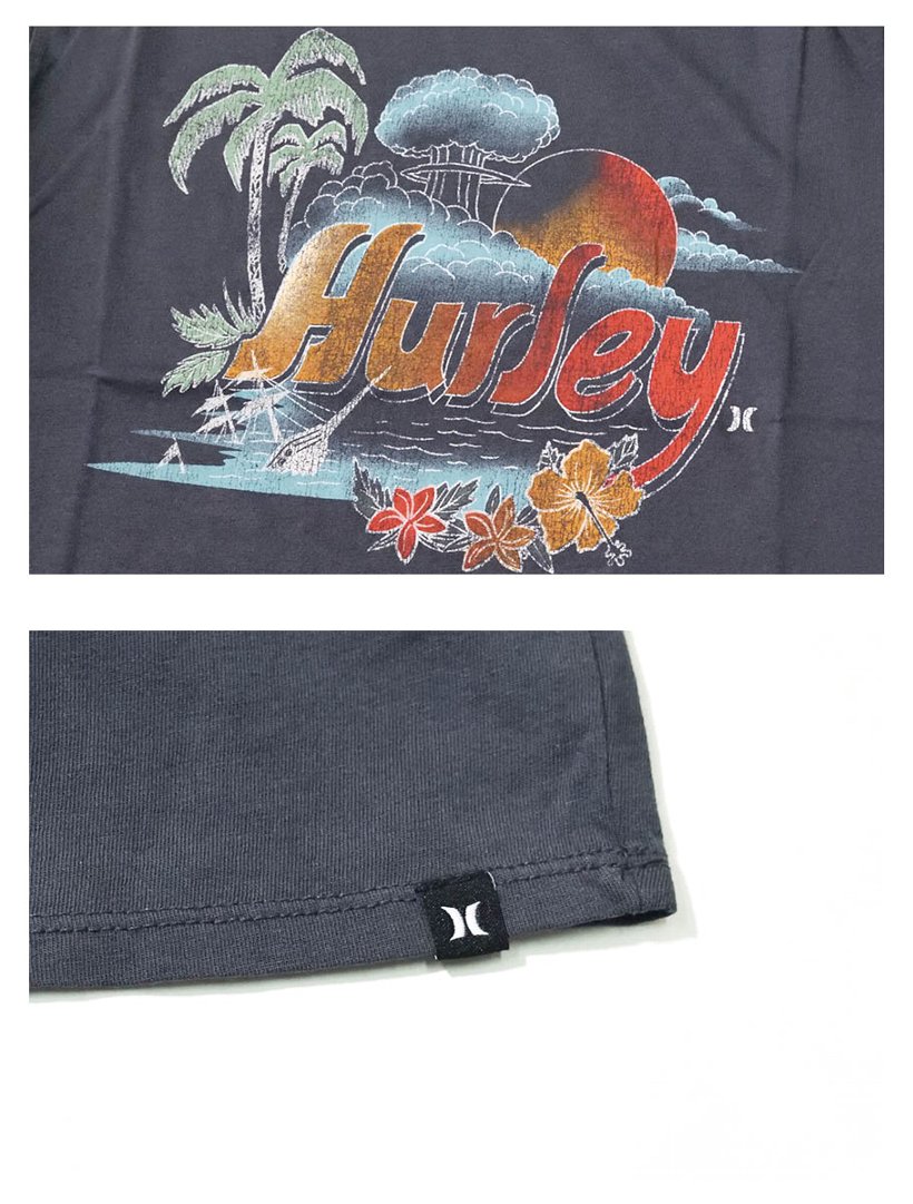 Hurley ハーレー Tシャツ メンズ 半袖 ブランド CQ8568 グレー USモデル 2020夏 新作