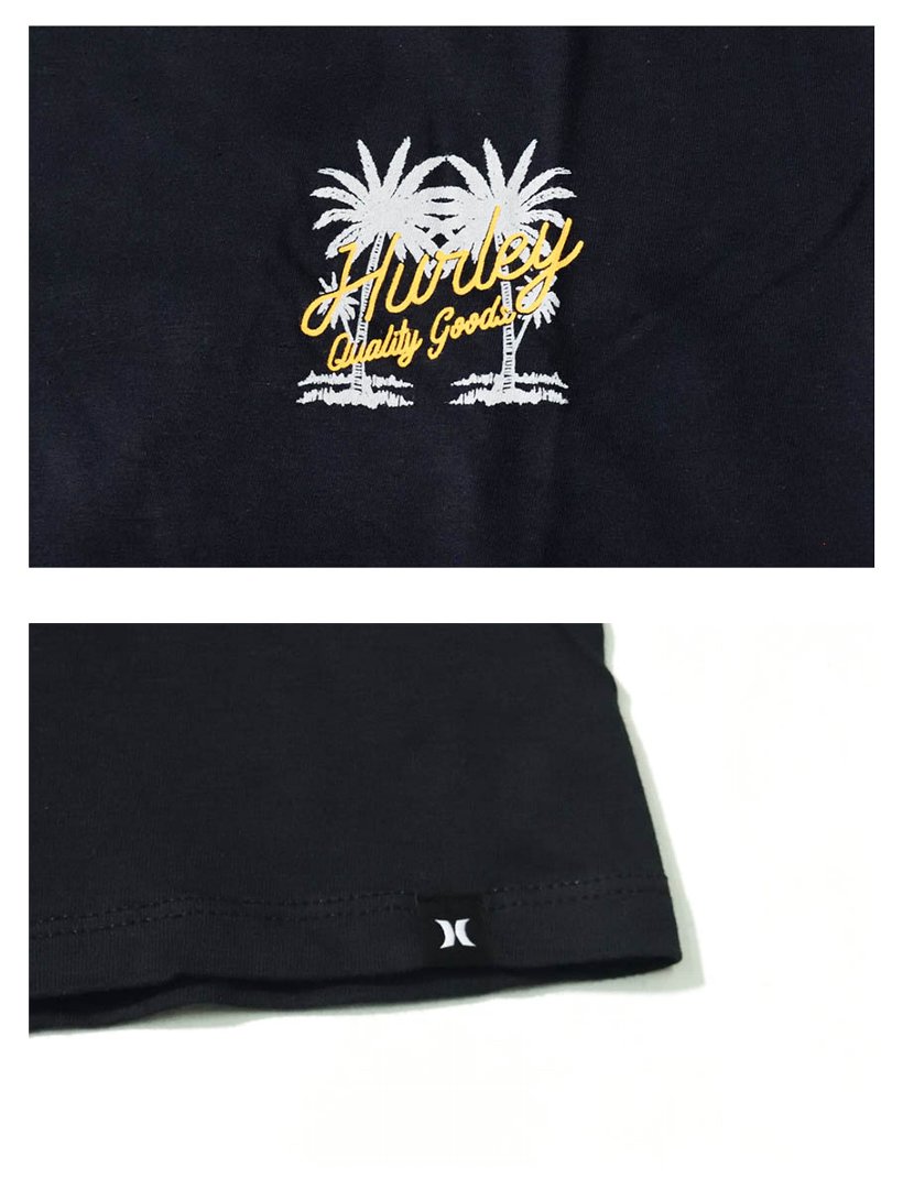 Hurley ハーレー Tシャツ メンズ 半袖 ブランド CQ8547 黒 USモデル 2020夏 新作