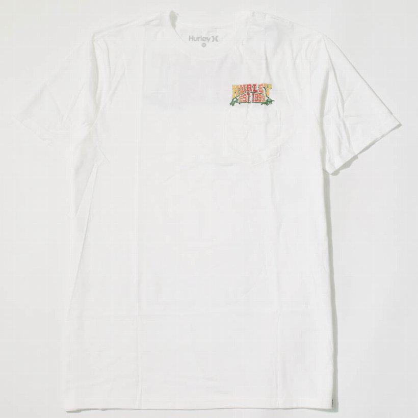 Hurley ハーレー Tシャツ メンズ 半袖 ブランド CQ8576 白 USモデル 2020夏 新作