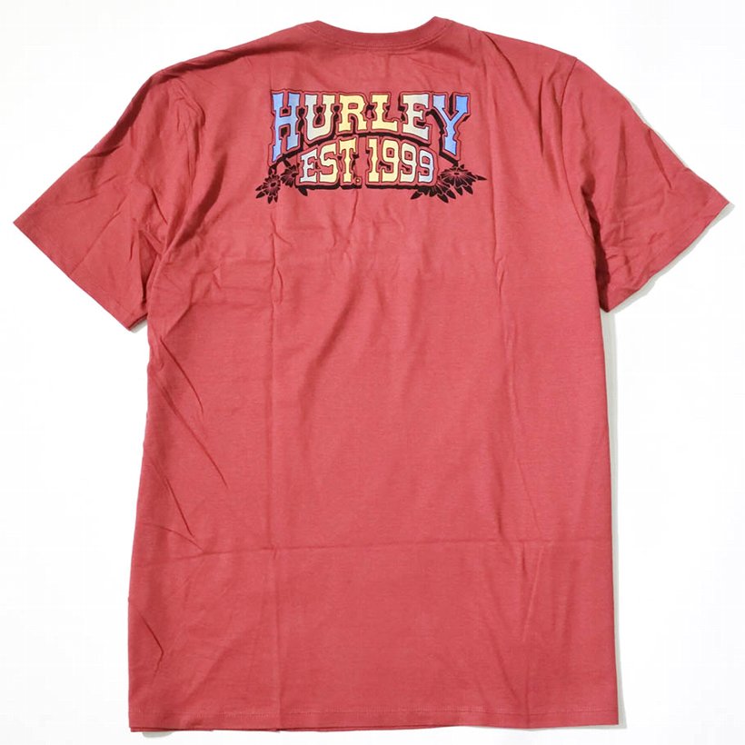 Hurley ハーレー Tシャツ メンズ 半袖 ブランド CQ8576 赤 USモデル 2020夏 新作