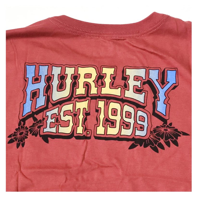 Hurley ハーレー Tシャツ メンズ 半袖 ブランド CQ8576 赤 USモデル 2020夏 新作