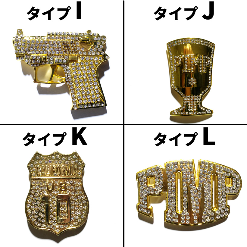 ベルト付き バックルベルト メンズ ゴールド 金色 付け替え 取り外し可能 HIPHOP ヒップホップ BRING BRING ブリンブリン アクセサリー