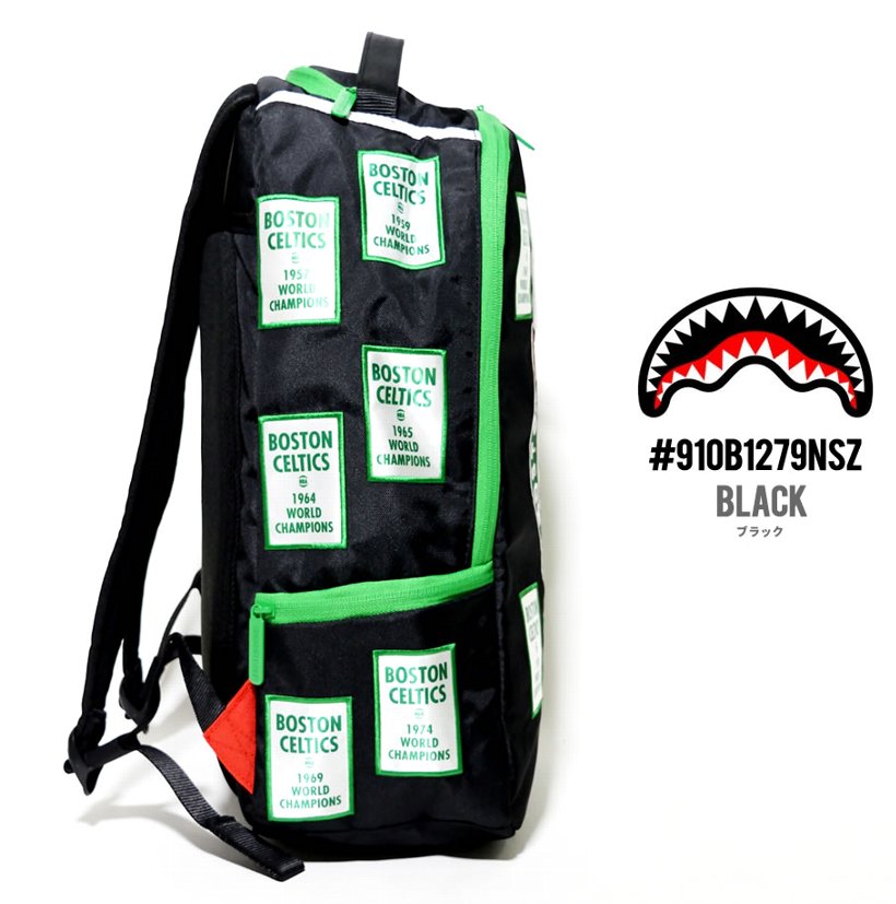 スプレーグラウンド SPRAYGROUND バックパック リュックサック メンズ 大容量 ブランド おしゃれ NBA ボストン セルティックス 2018春夏 新作