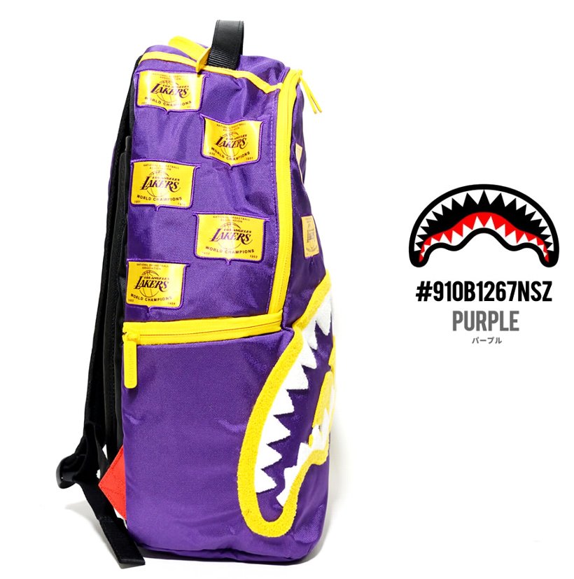スプレーグラウンド SPRAYGROUND バックパック リュックサック メンズ 大容量 ブランド おしゃれ NBA ロサンゼルス レイカーズ