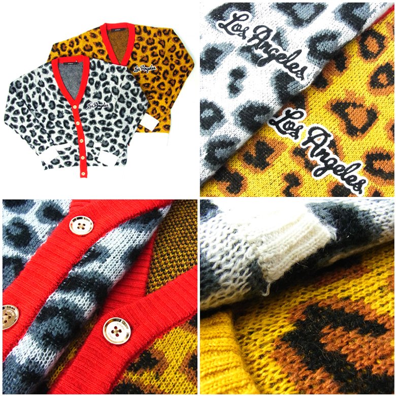 JOYRICH ジョイリッチ カーディガン メンズ レディース 豹柄 U1313CD