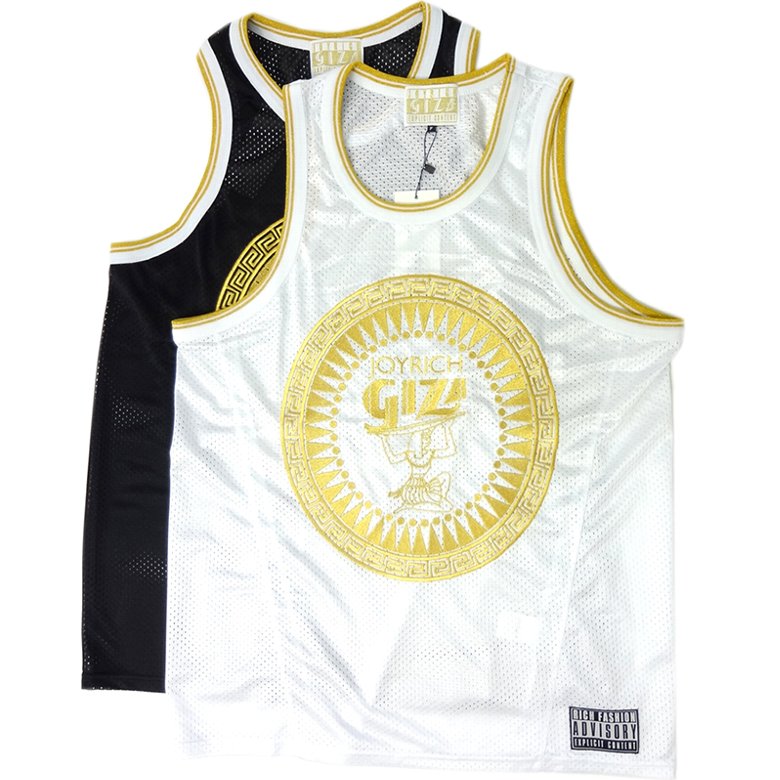 JOYRICH×GIZA (ジョイリッチ×ギザ) メッシュタンクトップ メンズ レディース 半袖 H1401TK