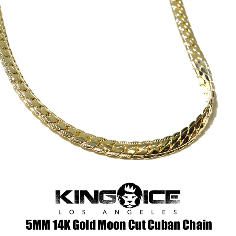 ネックレス メンズ ブランド ゴールド 14k KINGICE キングアイス NKX11774