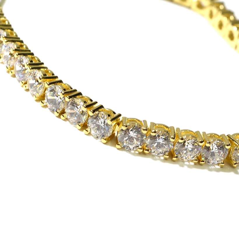 ブレスレット メンズ ブランド ゴールド 14k KINGICE キングアイス BRX02474