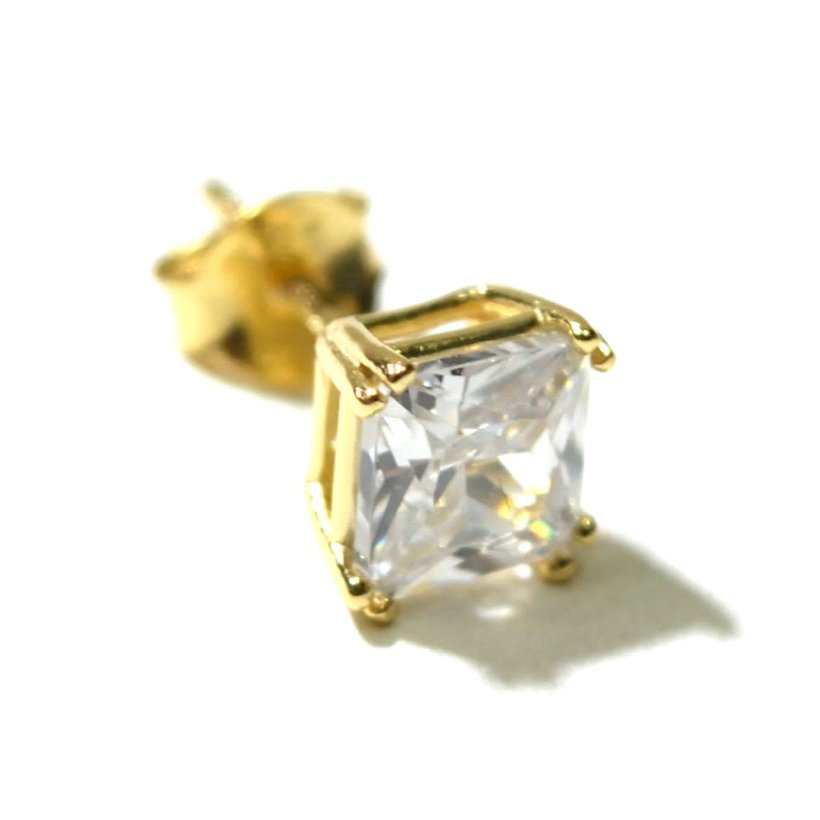 ピアス メンズ ブランド ゴールド 14k KINGICE キングアイス ERX09295